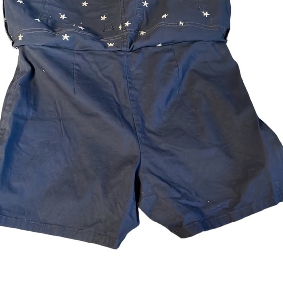 Croft & Borrow size 4 stretch skort, navy with white embroidered stars - Picture 6 of 7